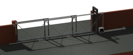 Telescopic system for sliding gates, max 15m