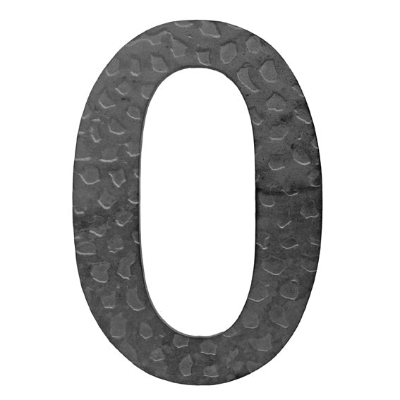 Forged letter "0" h120, t3mm