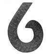 Forged letter "6" h 120, t3mm