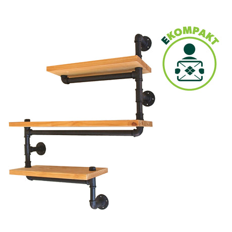 Wall shelf SNAKE bright 009