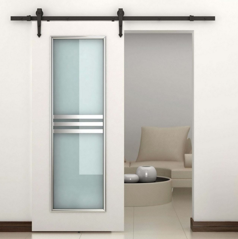 sliding barn door hardware - "Gladio"