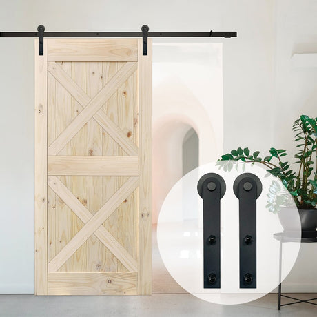 sliding barn door hardware- "Ksolo"