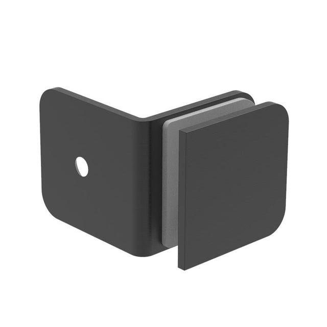 Glass clamp, AISI 304, BLACK