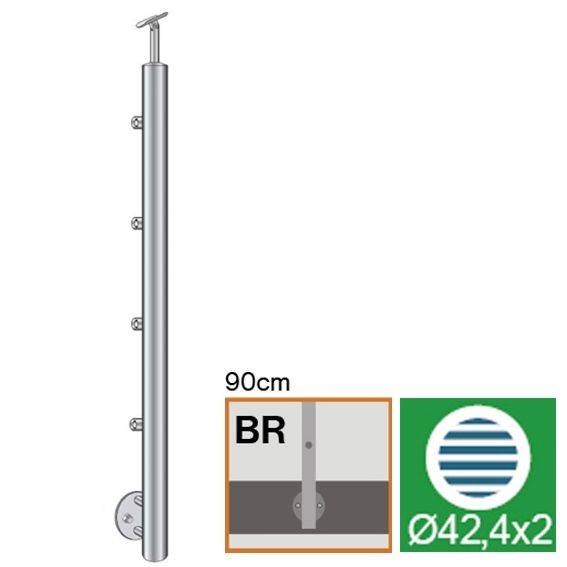 Stainless steel Baluster post