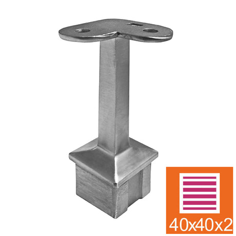 Handrail bracket for corners