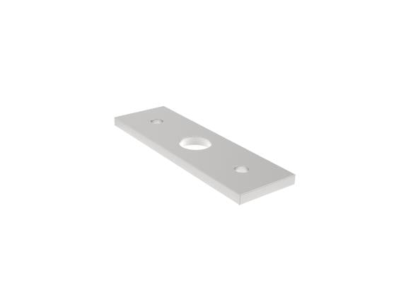 Bracket holder for led handrail, 65x20, AISI 316