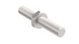 Dual stainless steel threaded rod, AISI316 M10/M10