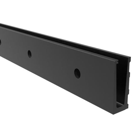 Aluminium profile - side mounting