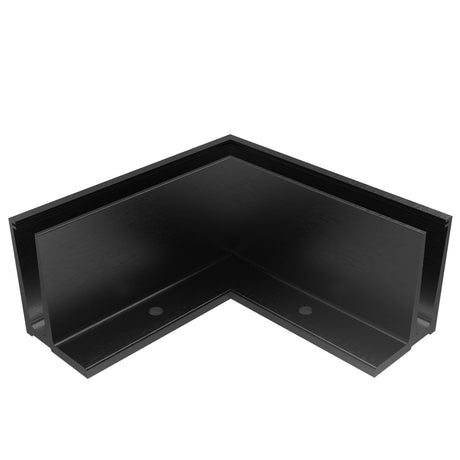 AL. profile, top mount  90° IN corner AL/ELOX/Sati