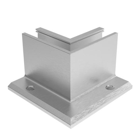 AL. profile, top mount  90° IN corner AL/ELOX/Sati