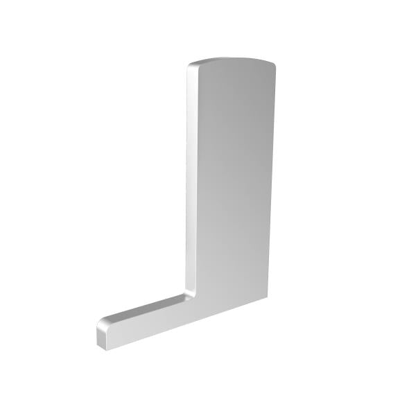 End cap for profile AL/0006-S-E