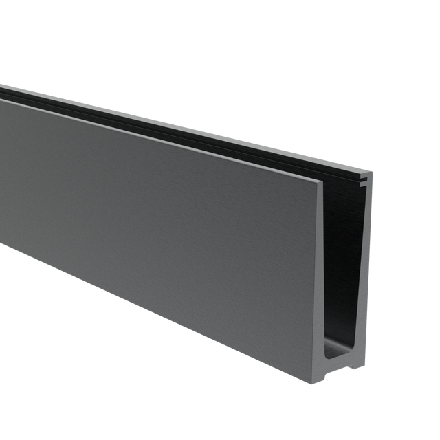 Aluminium profile -top mounting