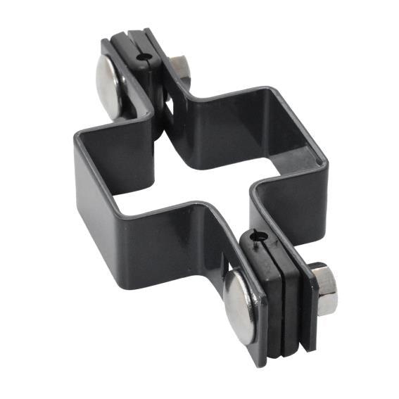 Middle clamp 60x40 ZnPVC RAL7016