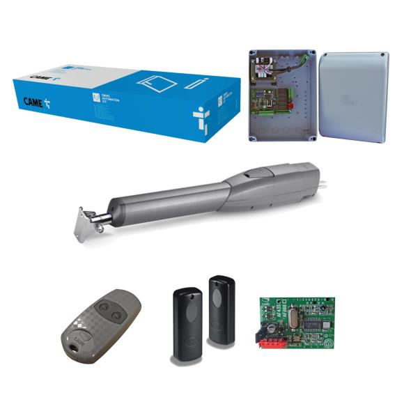 Came drive for single-leaf gate, set with photocells