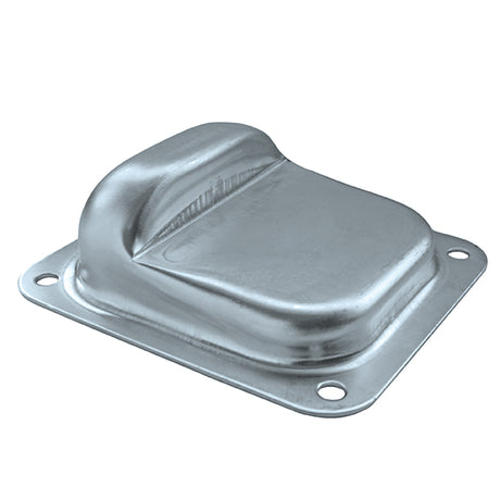 Stop fixed center Zn, 120x100x42mm for swing gate