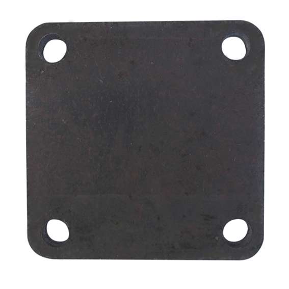 Anchoring plate - rosette 150x150, t8, 4xd12mm