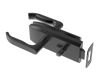 Lock for glass door inox, glass t 8,10,12mm BLACK