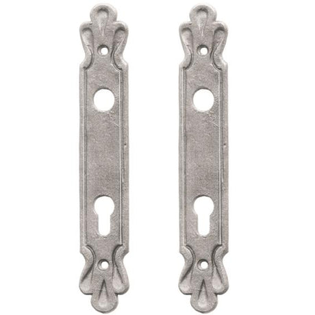 Lock plate 278x40, t3, D18, 90mm