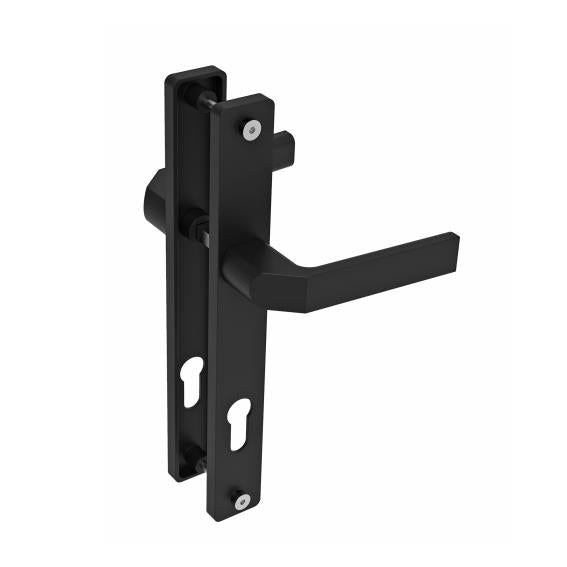 Door handle - door handle with escutcheons, Zamak