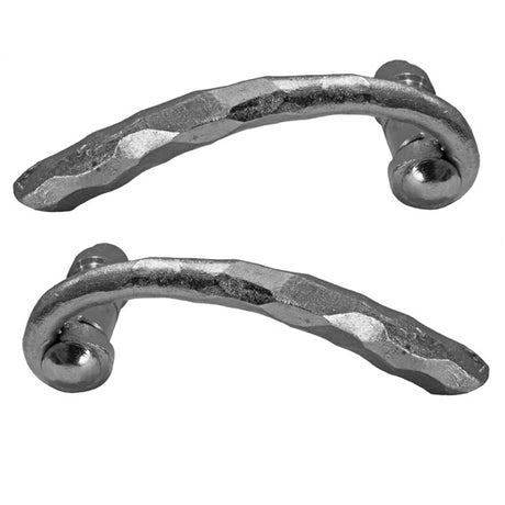 Door handle L145, d17,5mm, Zn-white