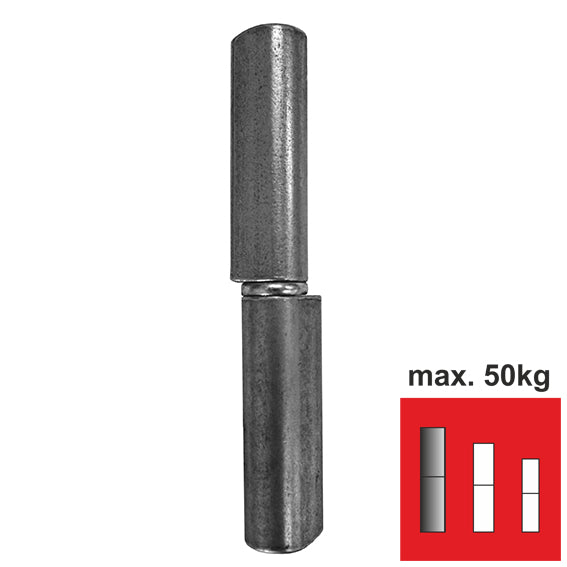Weldable hinge D20, L180mm