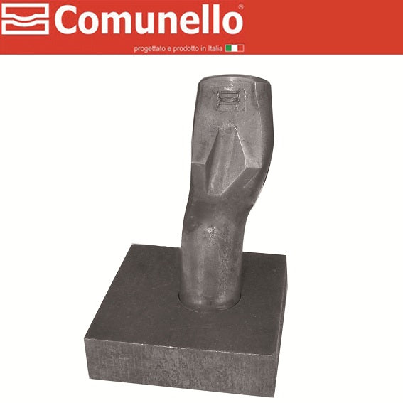 Záves spodný bez príruby - komplet, COMUNELLO Fe,