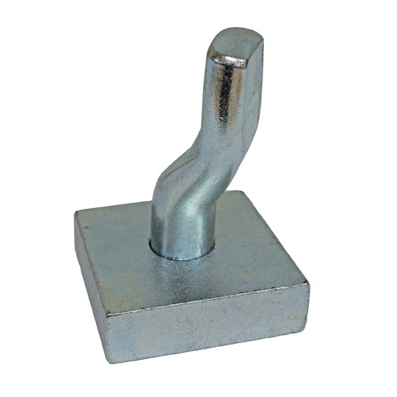 Bottom hinge without flange - full Zn, D24