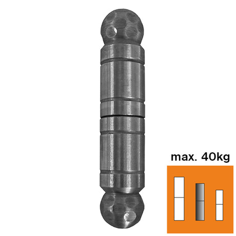 Decorative hinge D24, L122mm