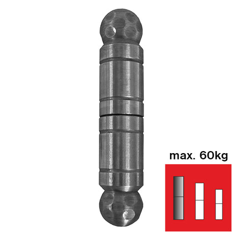 Decorative hinge D30, L=146mm