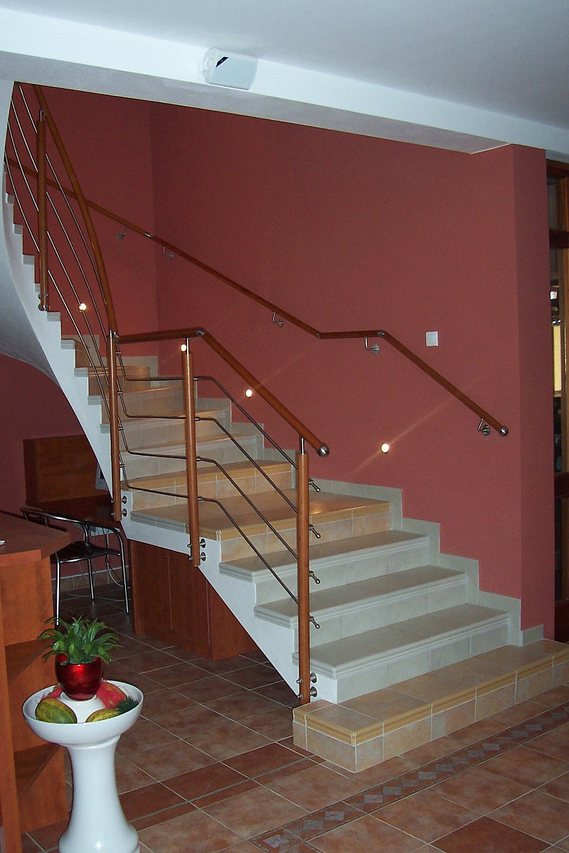 Beech pole D50mm BUK(BEECH) D50mm, 4xd12mm, H900