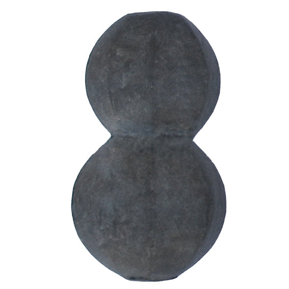 Solid decorated two ball D30, h52mm