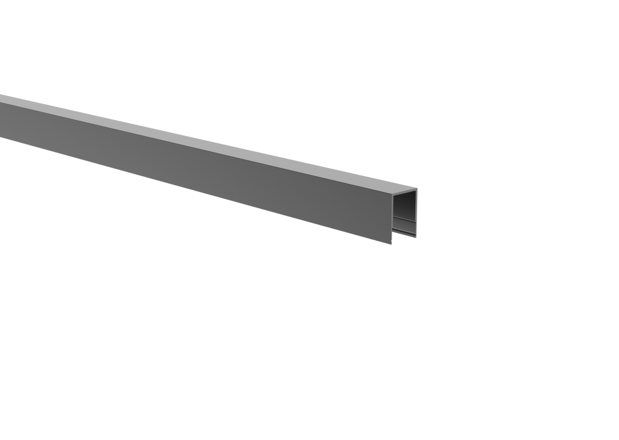 Aluminum top finishing strip FG/F20 filling
