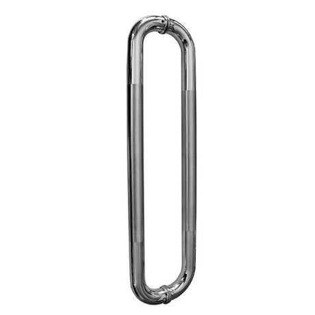 Pull handle - brushed 320/polished AISI304, K320,