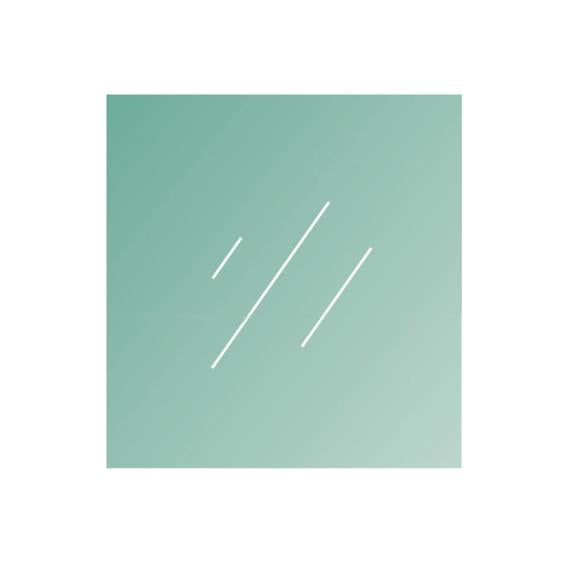 Tempered laminated glass, clear