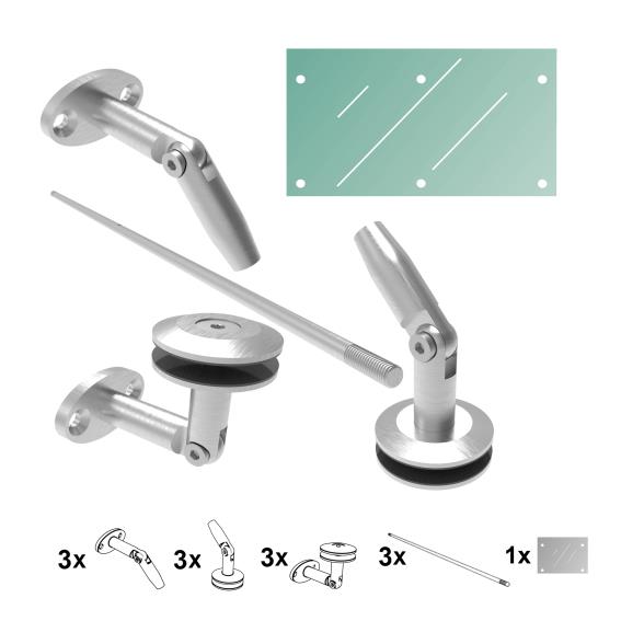 Canopy system AISI316, M12