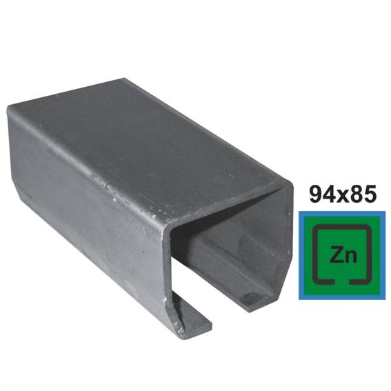 Guiding track Zn, 94x85x5mm, L3m