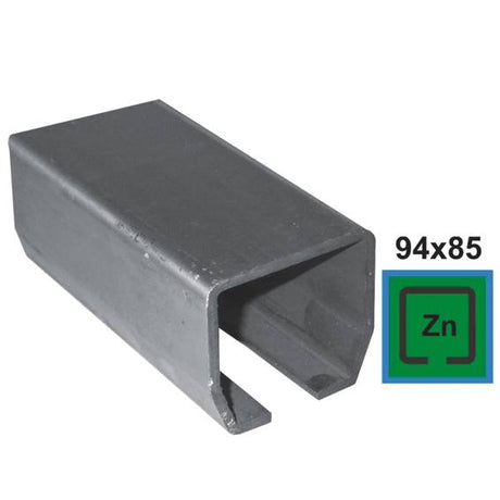 Guiding track Zn, 94x85x5mm, L3m