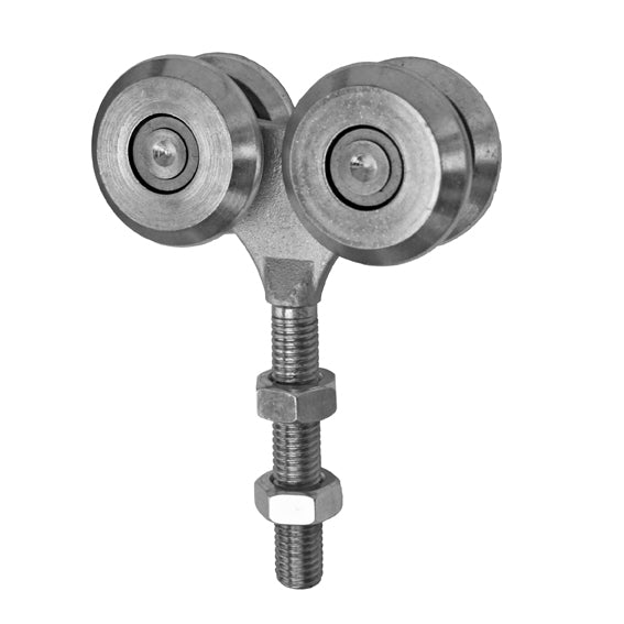 Gate roller track Zn, profile 33x34mm