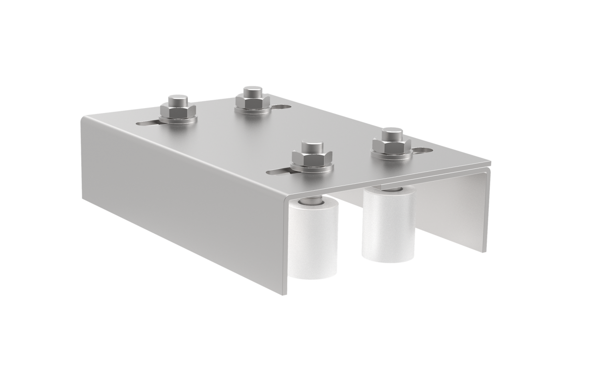 Ajdustable roller guide 4 rolls Zn,