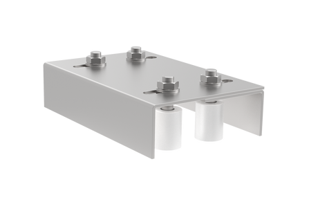 Ajdustable roller guide 4 rolls Zn,