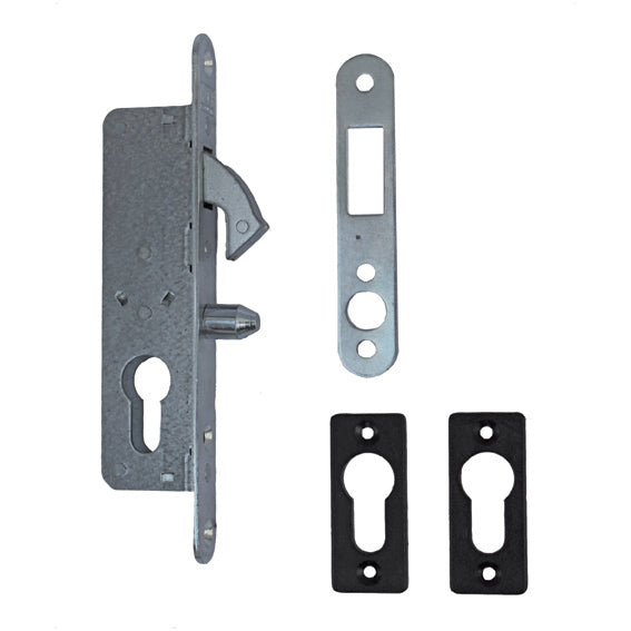 Lock for sliding gates with counterpart