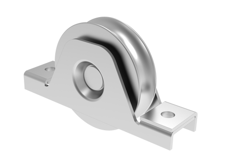 Casters set -U Zn, D80