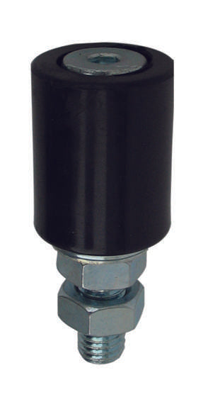 Wheel plastic Zn, D42mm, black