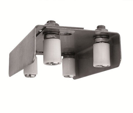 Adjustable 4 roller guide plate INOX,135-175x220mm