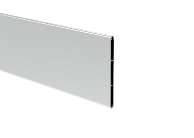 Aluminum fence blind 8x120-6000mm