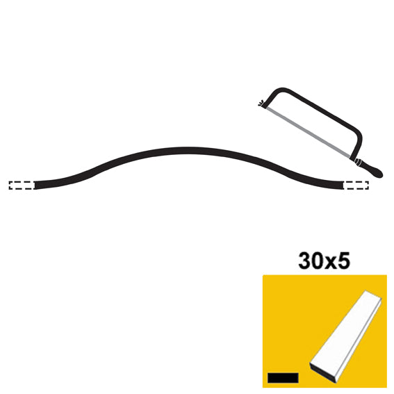 Pointed arch 30x5, p200, L2810-3850mm