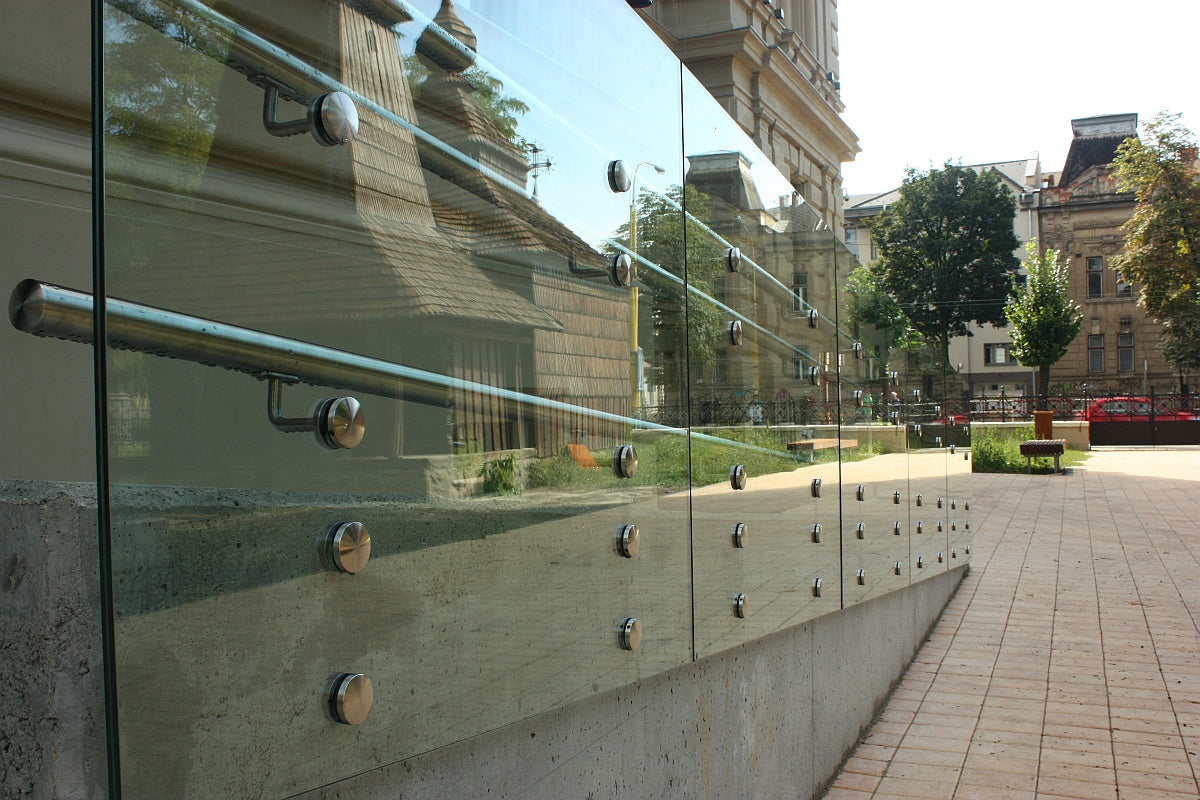 Round glass clamp model