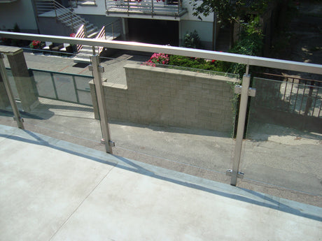 Glass clamp model 26 - color ZAMAK, COLOR, 40x40x2