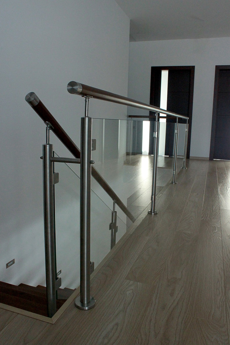 Stainless steel pole AISI304, D42,4x2/4xmodel20/H1