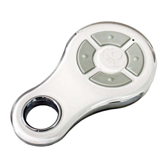 KEY 4-canal remote control, white, rolling code